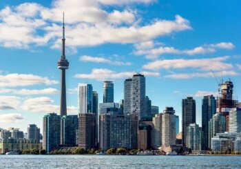 City skyline of Canada