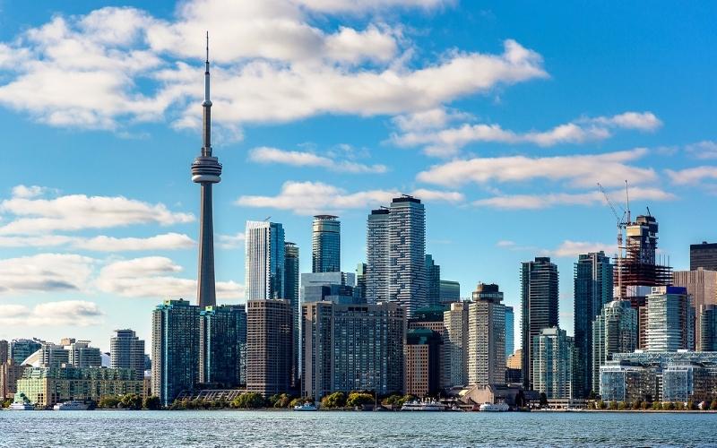 City skyline of Canada